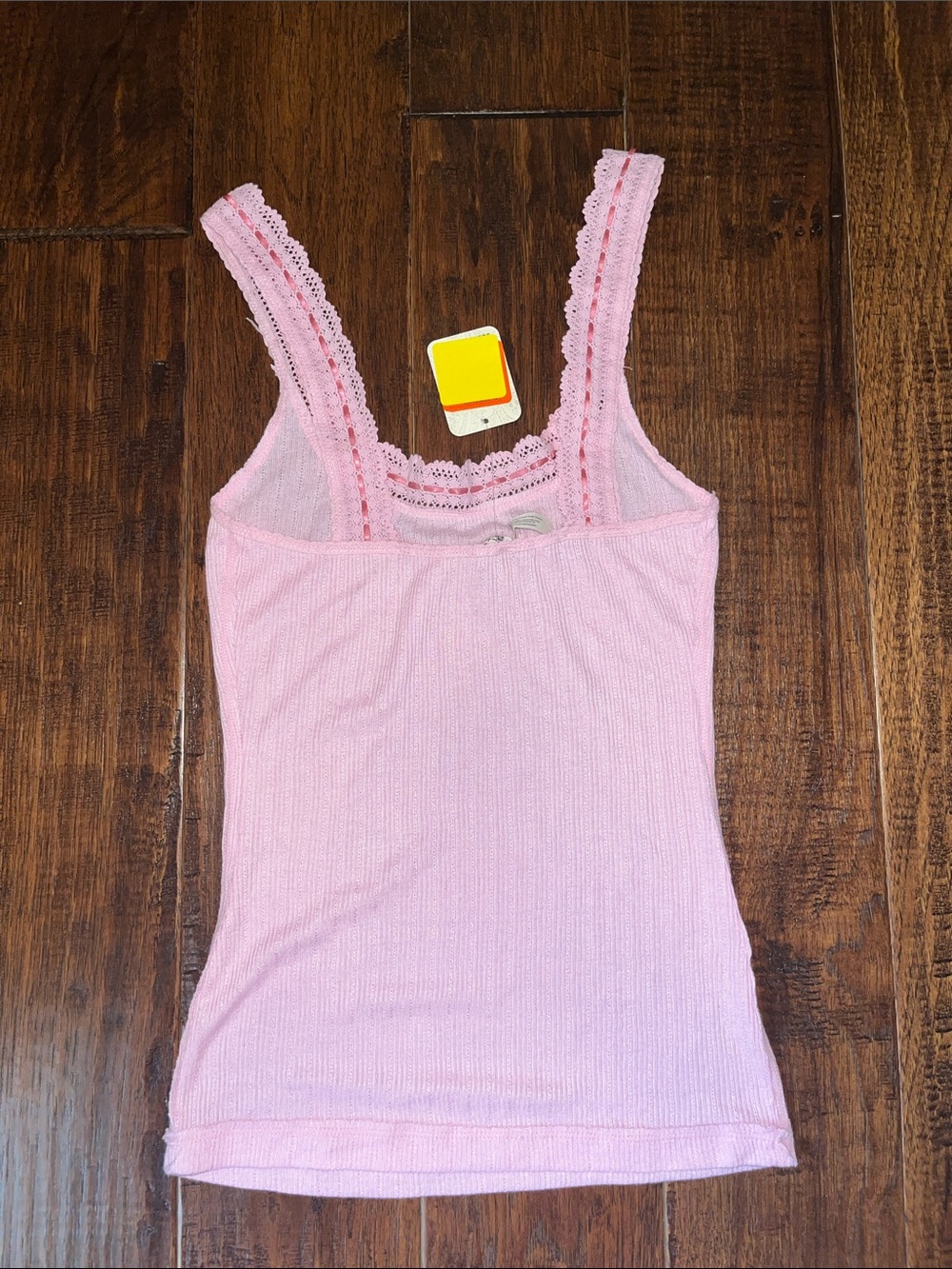 Free People Only You Pointelle Tank Top - Picture 3 of 3
